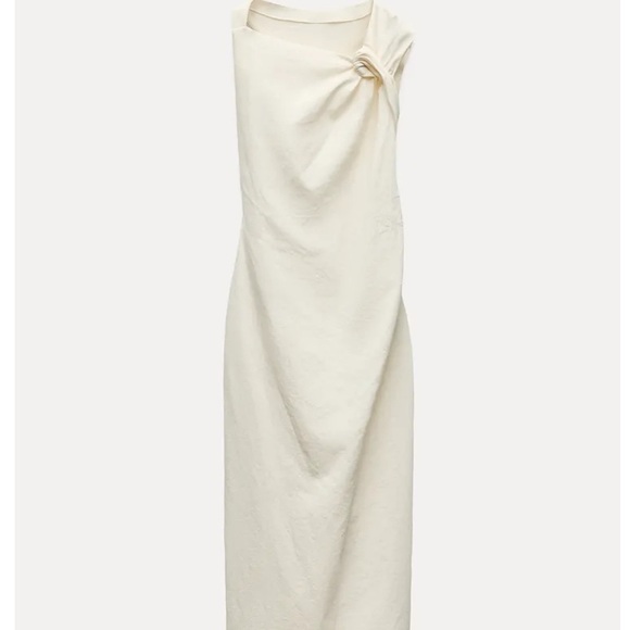 Zara Dresses & Skirts - Elegant Cream Dress